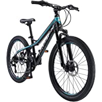 Los mejores  - BIKESTAR Bicicleta de montaña de Aluminio Bicicleta Juvenil 24 Pulgadas de 10 a 13 años | Cambio Shimano de 21…
